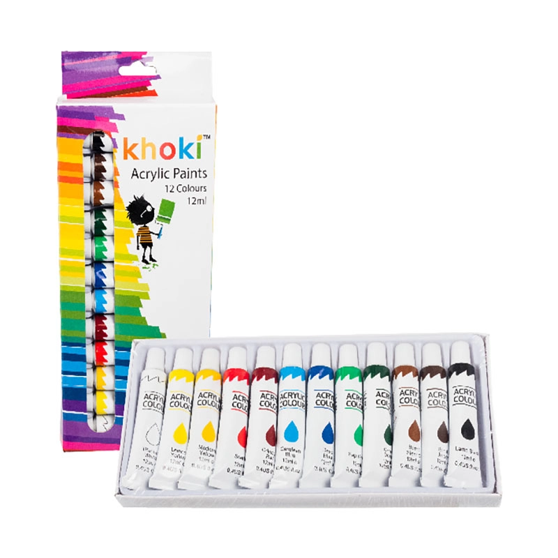 Art+craft Acrylic Paint Set 12 Piece