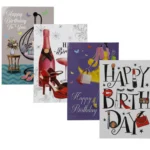 Female Birthday Card And Envelope - English