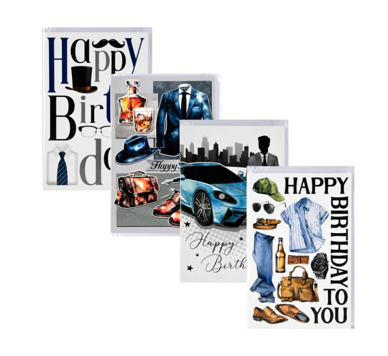 Male Birthday Card Envelope