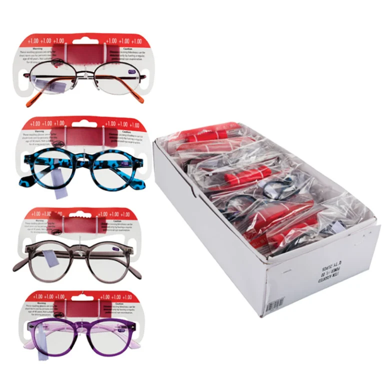 Reading Glasses +1 Assorted Styles