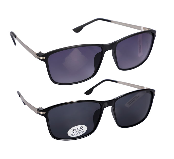 082-006480 Sunglasses Premium Unisex Detail Wayfarer
