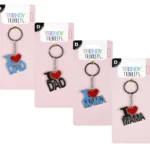 Keychain Dad or Mom 9cm