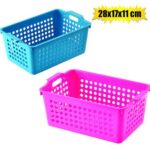 Basket Pl 28X17X11Cm