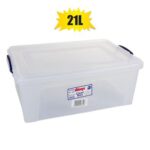 Storage Box Clear 21L
