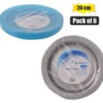 Plate Pl 24Cm Asstd-Colours