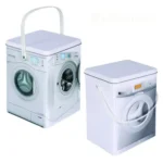 Washing Machine Tin Container 15x15x21cm