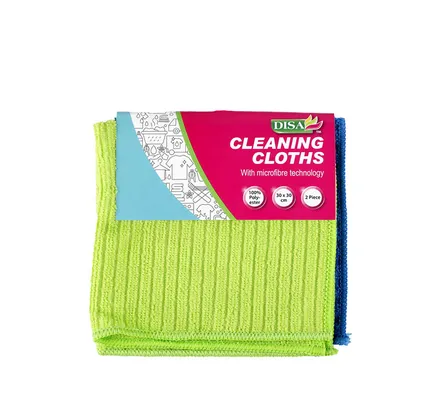 Disa Microfibre Cloth, 2-Piece Set - 30x30cm