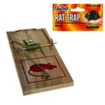 Vastrap trap rat wooden 17x8cm