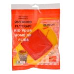 Fly trap disposable w/bait red top