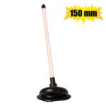 Force-cup rubber 150mm-diax400 mm-handle