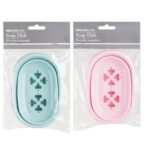 Soap Dish Pl Four-Leaf Clover