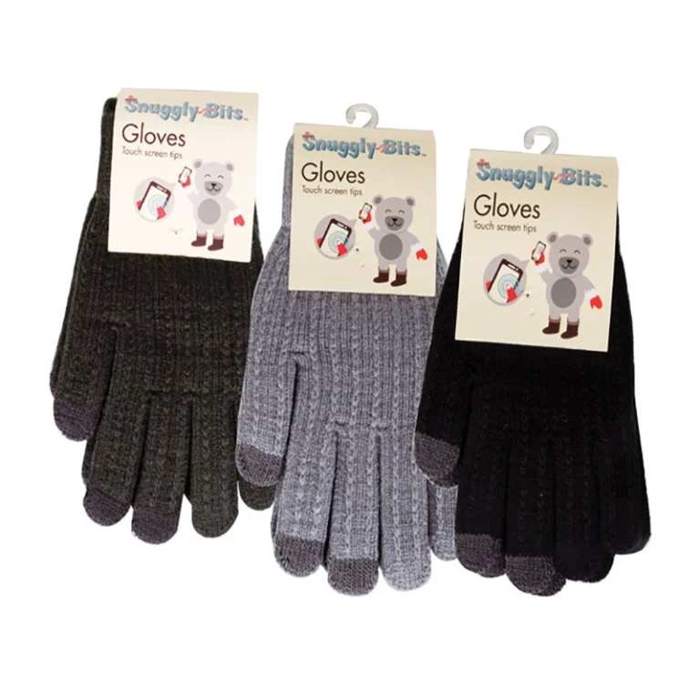 Unisex Gloves With Touch Screen Tips