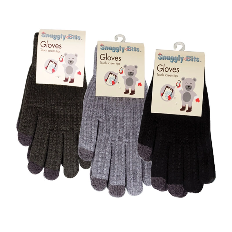 Unisex Gloves With Touch Screen Tips