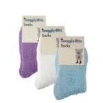 Winter Socks Microfibre Plain Colours