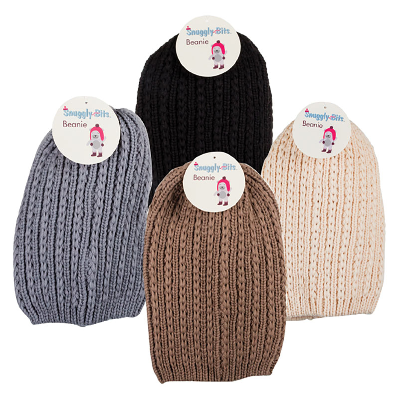 Adult Knitted Beanie Large Fit