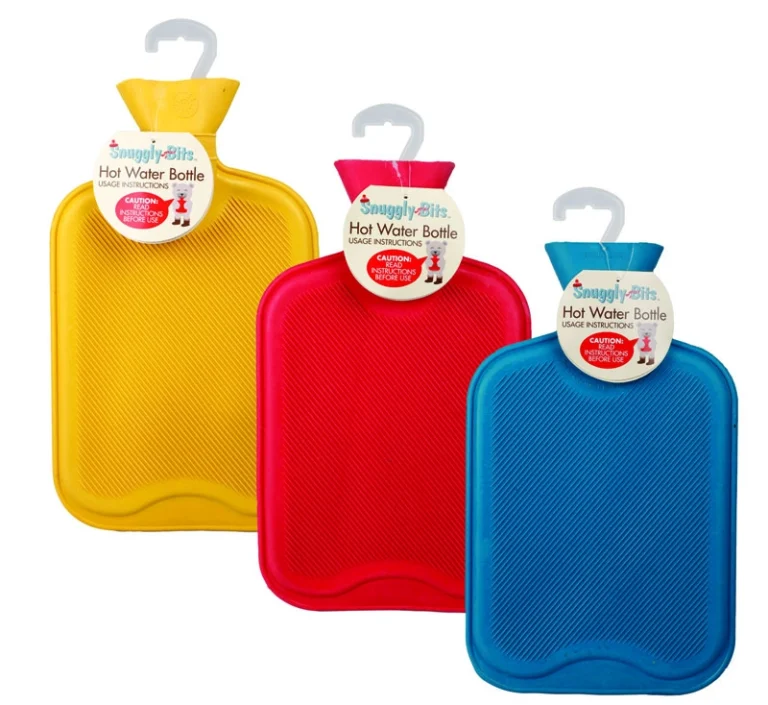 Rubber Ribbed Hot Water Bottle