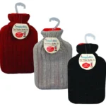 2L Hot Water Bottle With Knitted Cover