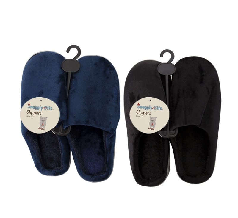 Slip In Slippers Plain Size 10