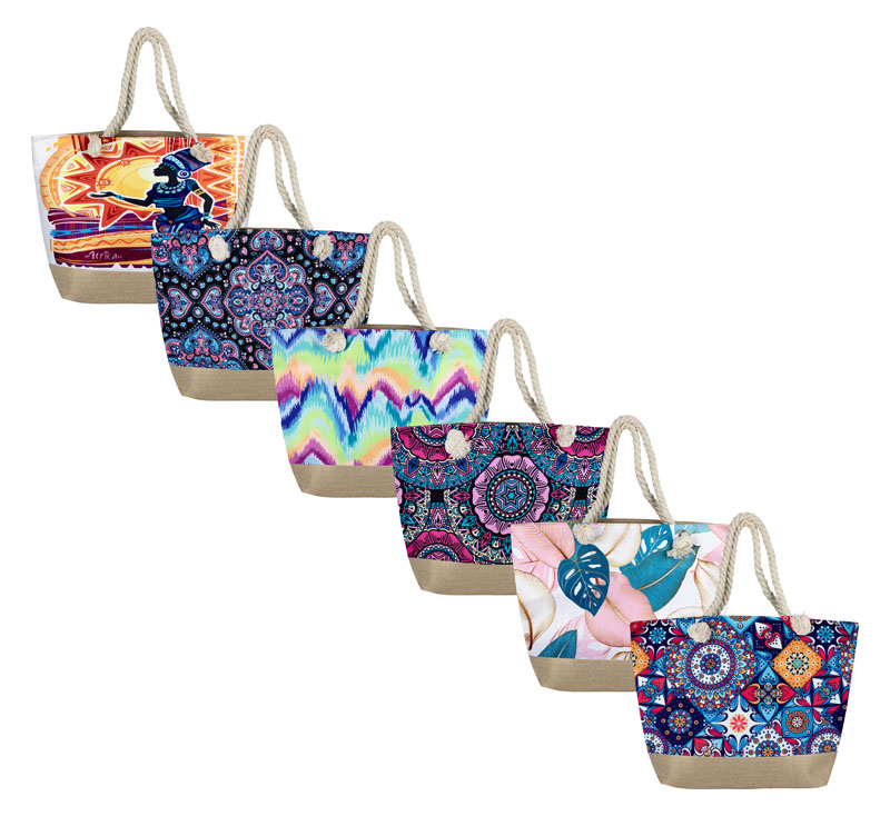 Beach Bag With Rope Handle 50x37x13cm