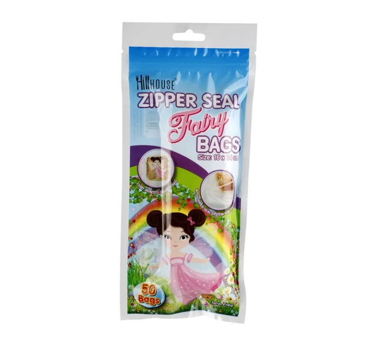 Disposable Bag Ziper-kids 50pc 16x14cm