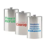 Giant 27cm Hip Flask with Words - 1.8L