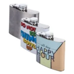 Hip Flask, 175ml Assorted Designs