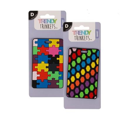 Trendy Trinkets Colourful Magnet Assorted Designs