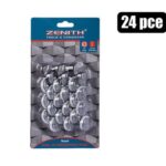 Labels skid protectors nail-in 24mm rnd