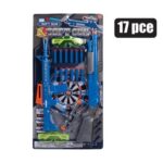 Gun rifle suction dart set 17p c