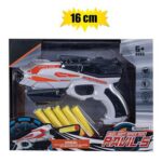 Gun foam dart 16cm asstd