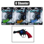 Gun hand cap 8 shot super gun