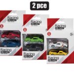 Die Cast Set 2Pc Racer Set