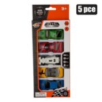 Die cast set 5pc racer set