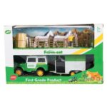 Vehicle Farm Tractor Set 34Cmx21Cm
