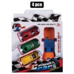 Boys Playset Catapult Racer 4Pc