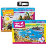 Puzzle Floor Asstd 15Pc