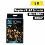 Light fairy led-50x warm wht 5 m o-dr b/