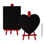Orn Decor Mdf Blackboard W/Chalk 18Cm