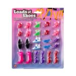 Fashion doll shoes 12 pairs