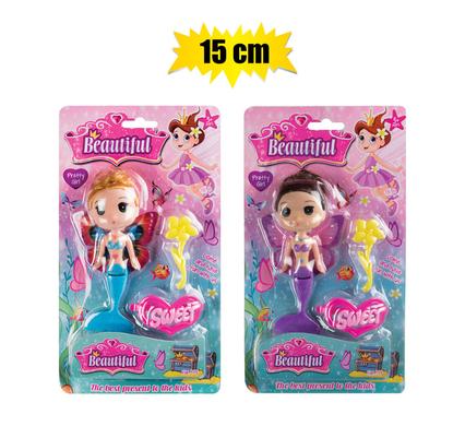 361-000703.jpg Doll mini mermaid 15cm - Image 1