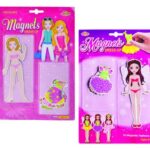 Doll magnetic dress up 2 assor ted