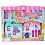 Play-set doll house w/accessor ies