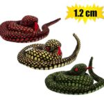 Plush snake asstd 1.2m