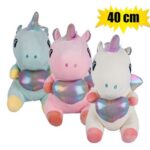 Plush unicorn large w/wings 40 cm