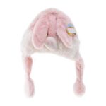 Plush Bunny Hat &Amp; Pump Up Moveable Ears