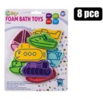 Baby Bath Bud Eva Foam Stickers 8Pc