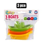 Baby Bath Bud Boats 3Pc