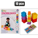 Baby Toy Edu Play/Learn Stack Block 10Pc