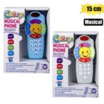 Baby toy edu musical phone b/o 15cm