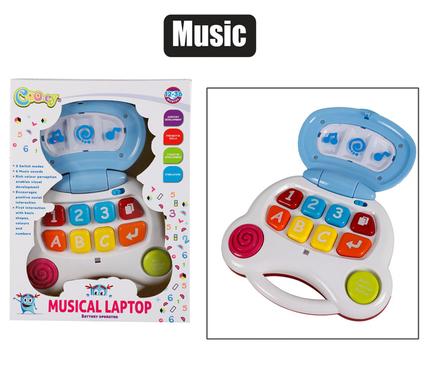 369-005007.jpg Baby musical educational lapto p - Image 1